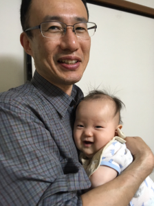 部長とお子さん。
名前は山の稜線をイメージして命名したとのこと。